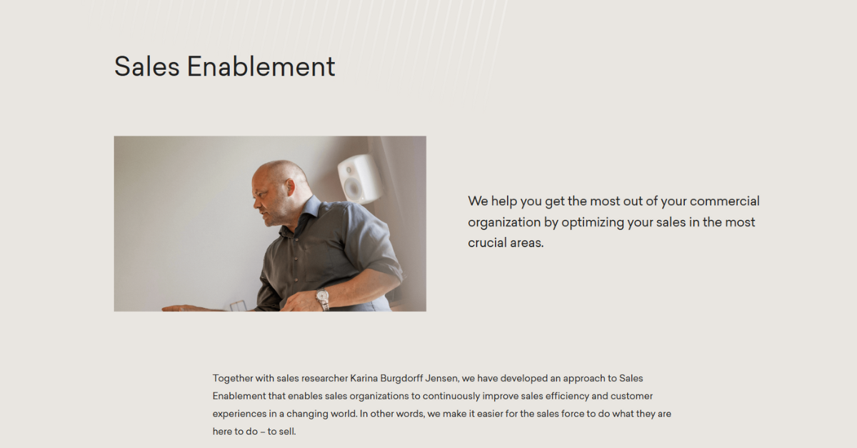 Sales Enablement - intenz